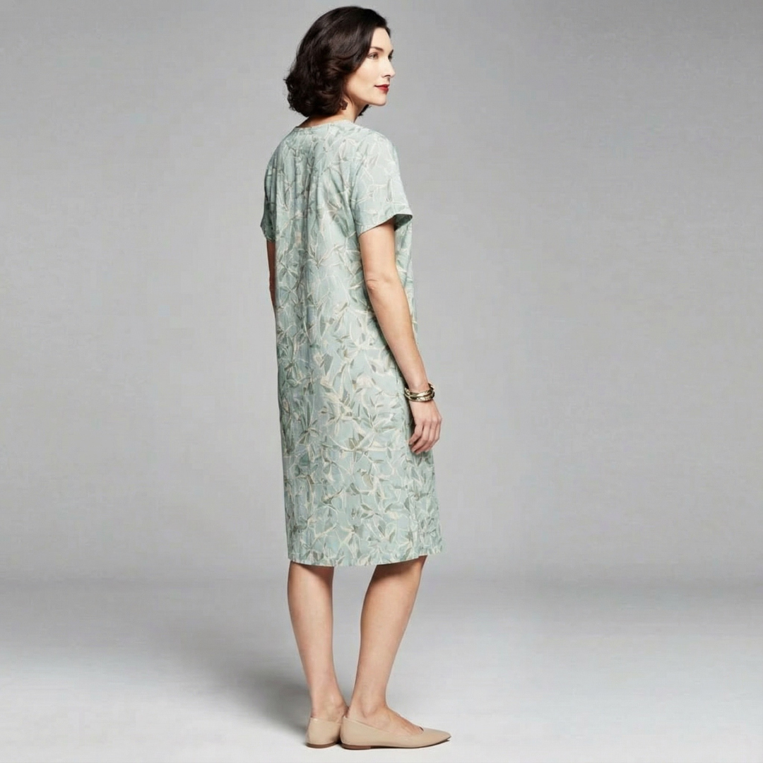 Ardena | Lightweight V-Neck Garden Dress