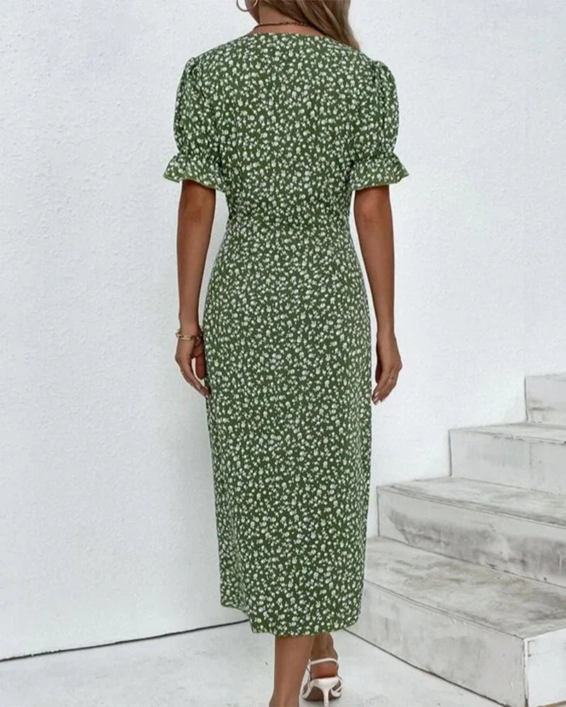 Ghislaine™ | Mia - Wrap Midi Dress