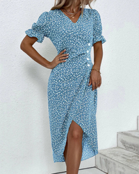 Ghislaine™ | Mia - Wrap Midi Dress