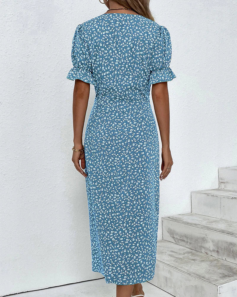 Ghislaine™ | Mia - Wrap Midi Dress