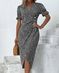 Ghislaine™ | Mia - Wrap Midi Dress