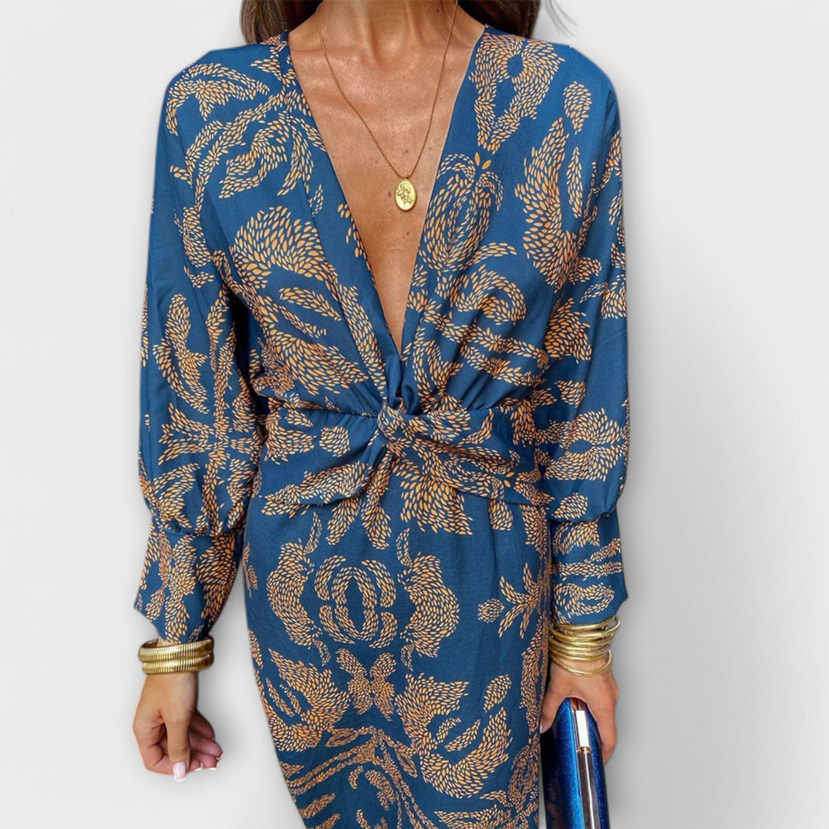 Style200™ | Oriana - Chic Long Sleeve Dress for Any Occasion