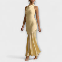 Style200™ | Satin Maxi Dress for Special Occasions
