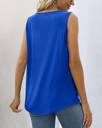 Nora™ | Sleeveless Top with Square Neckline