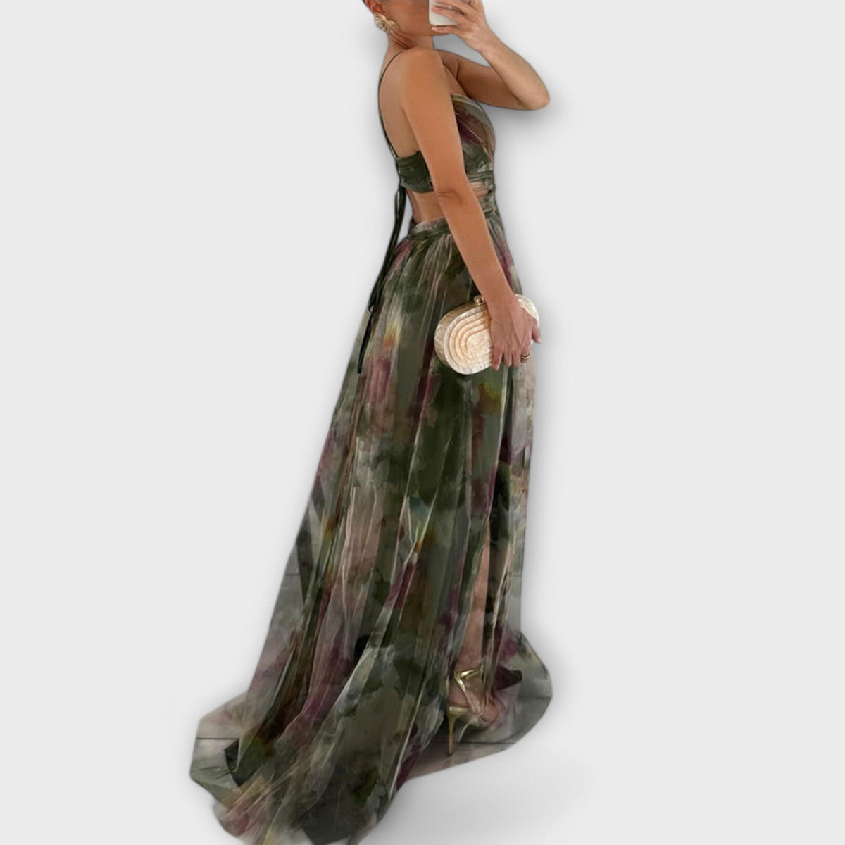 Valérie™ | Annai Mesh Prom Dress - Chic and Flattering for Any Occasion