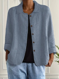 Freya | Long Sleeve Button-Down Shirt