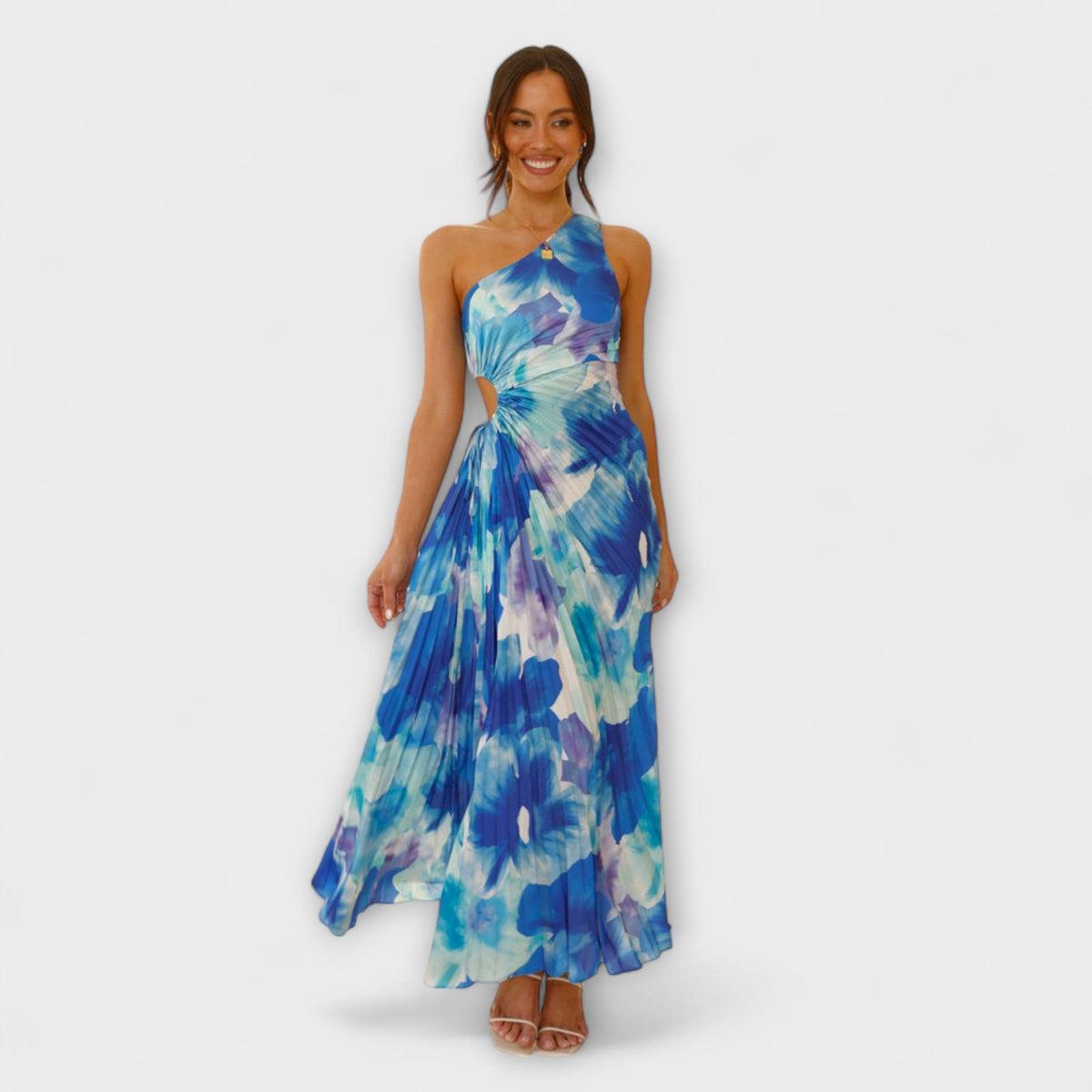 Style200™ | Sienna - Chic Cut-Out Maxi Dress for Events