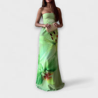 Style200™ | Chic Off-Shoulder Maxi Dress for Any Occasion