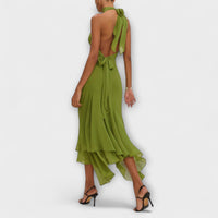 Style200™ | Elodie - Stylish Asymmetrical Maxi Dress for Any Occasion
