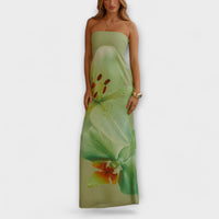 Style200™ | Chic Off-Shoulder Maxi Dress for Any Occasion