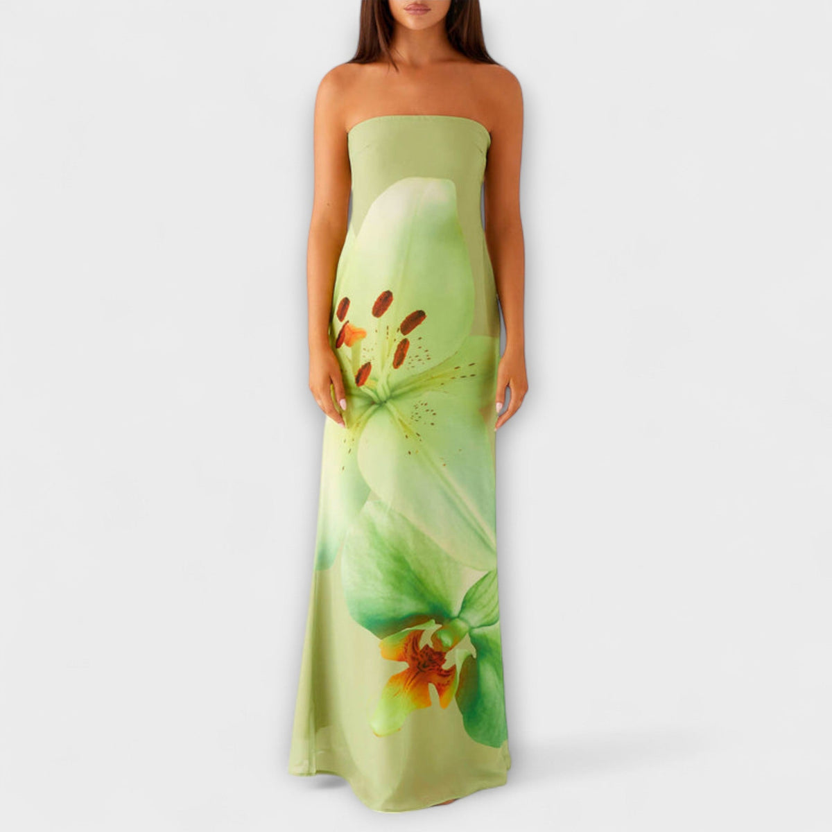 Style200™ | Chic Off-Shoulder Maxi Dress for Any Occasion