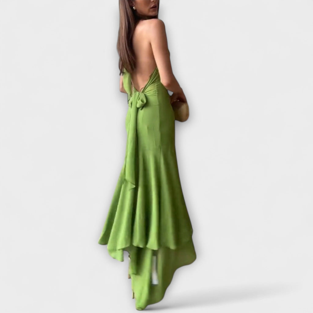 Style200™ | Elodie - Stylish Asymmetrical Maxi Dress for Any Occasion