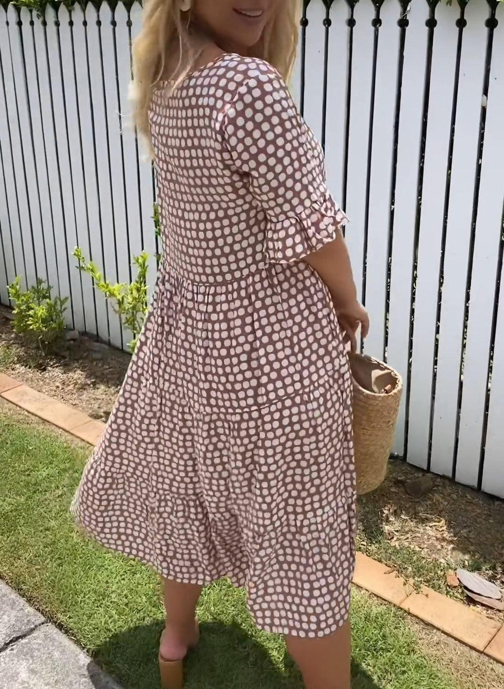 Style200™ | Zora Sable Midi Dress for Any Occasion