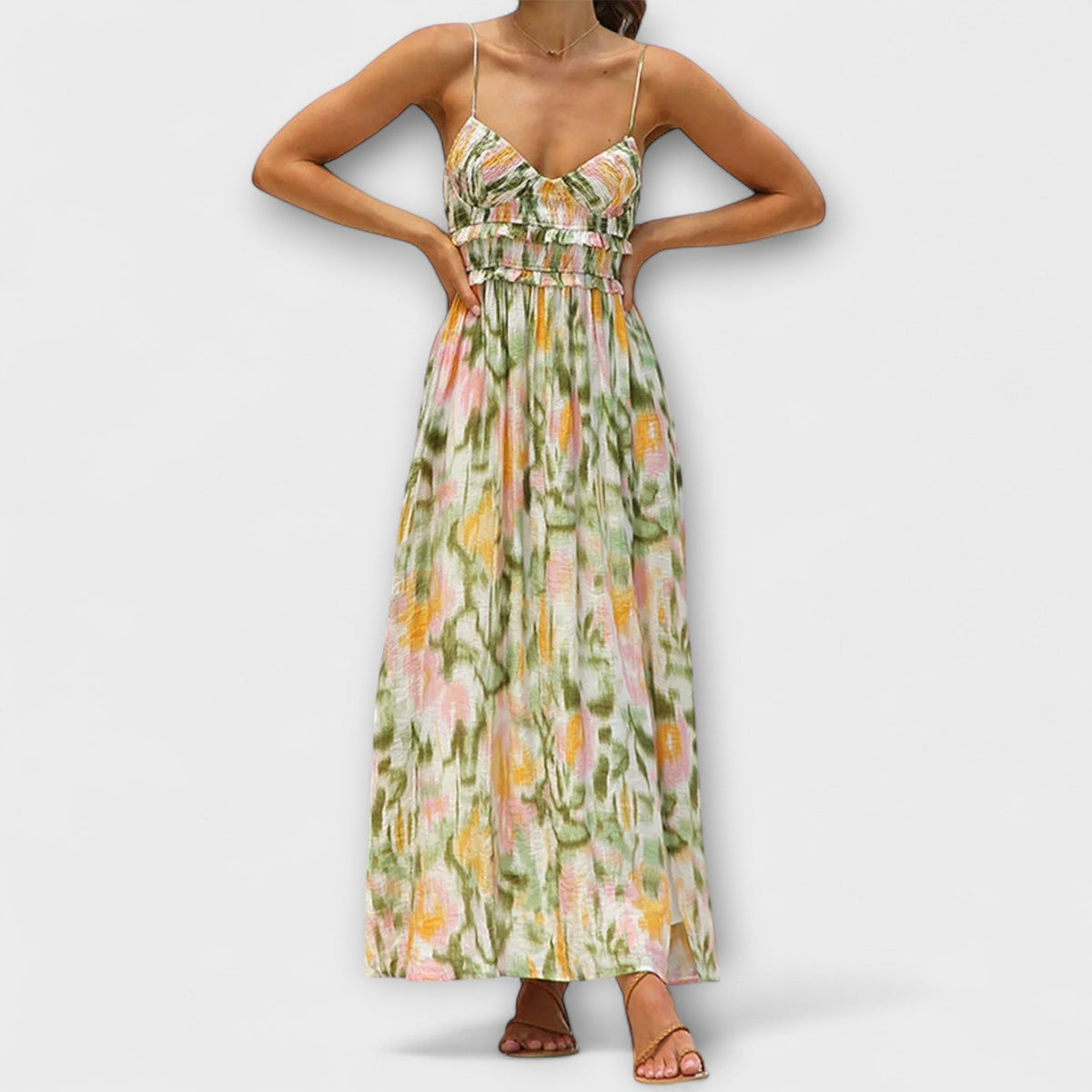 Style200™ | Annalise - Chic Printed Dress for Any Occasion