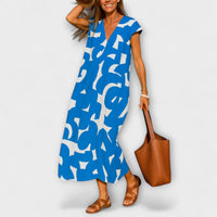 Style200™ | Linae – V-Neck Dress for Any Occasion