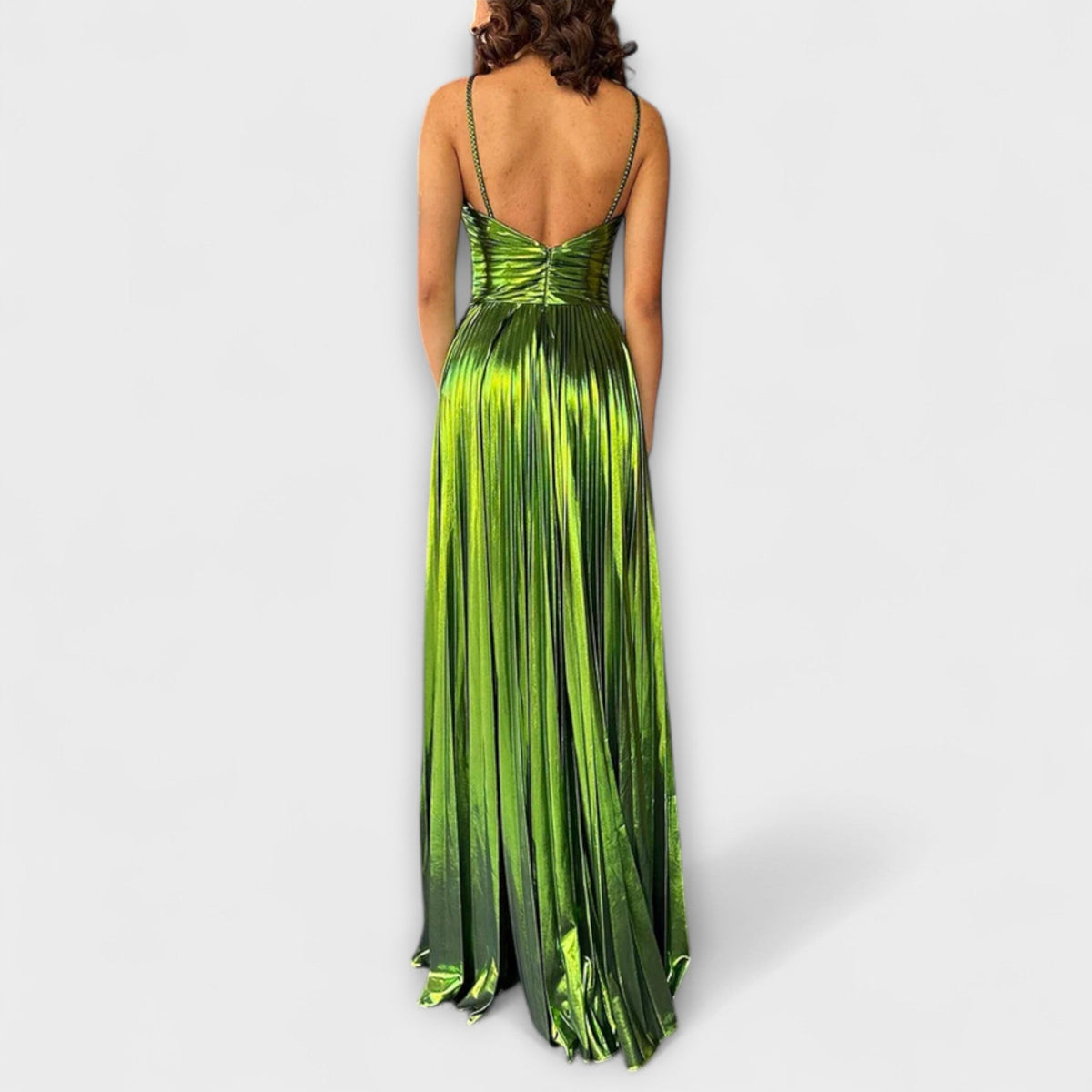 Style200™ | Metallic Maxi Dress for Special Events