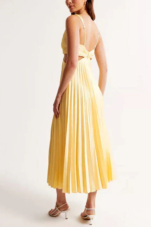 Iris | V-Neck Maxi Dress for Wedding Guest