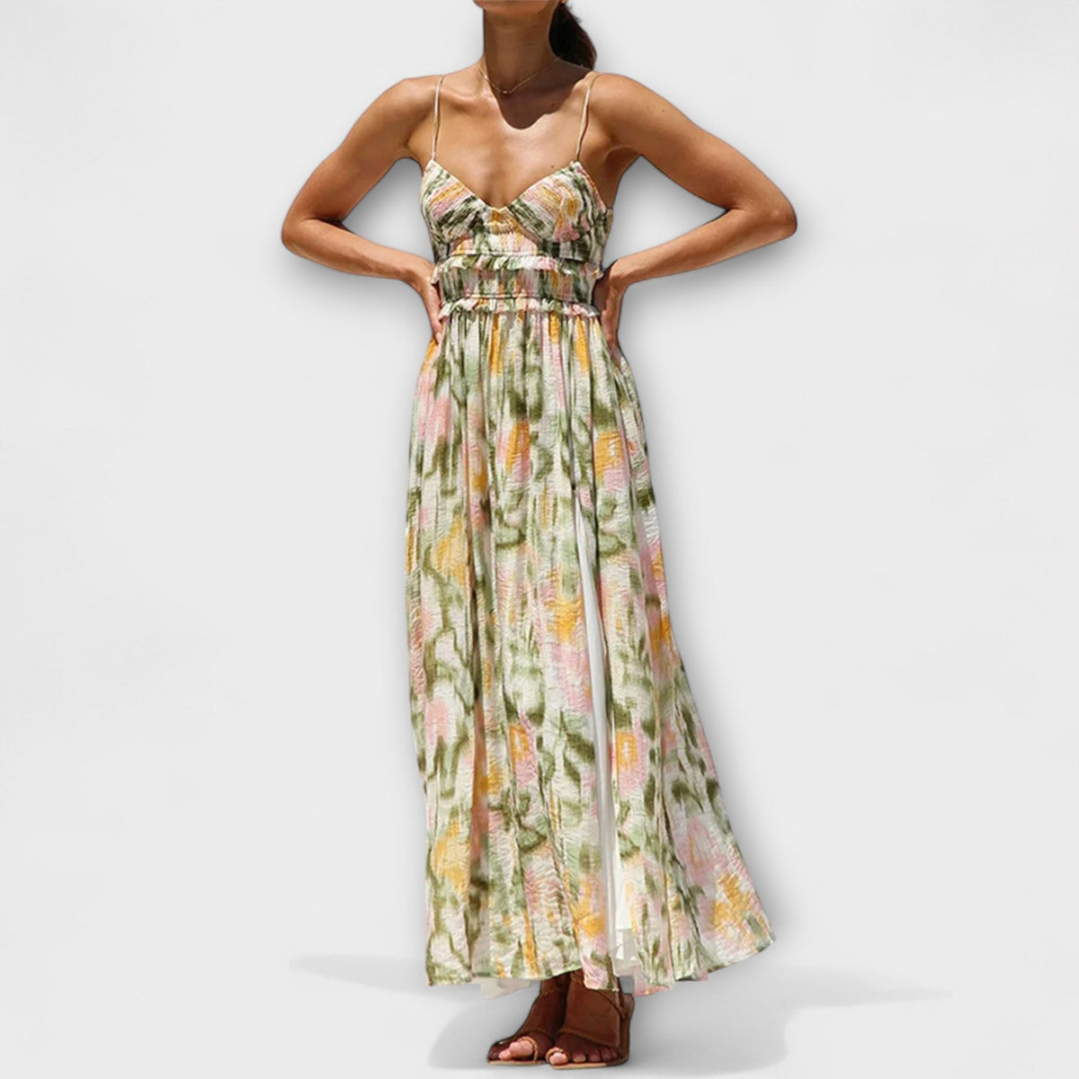 Style200™ | Annalise - Chic Printed Dress for Any Occasion