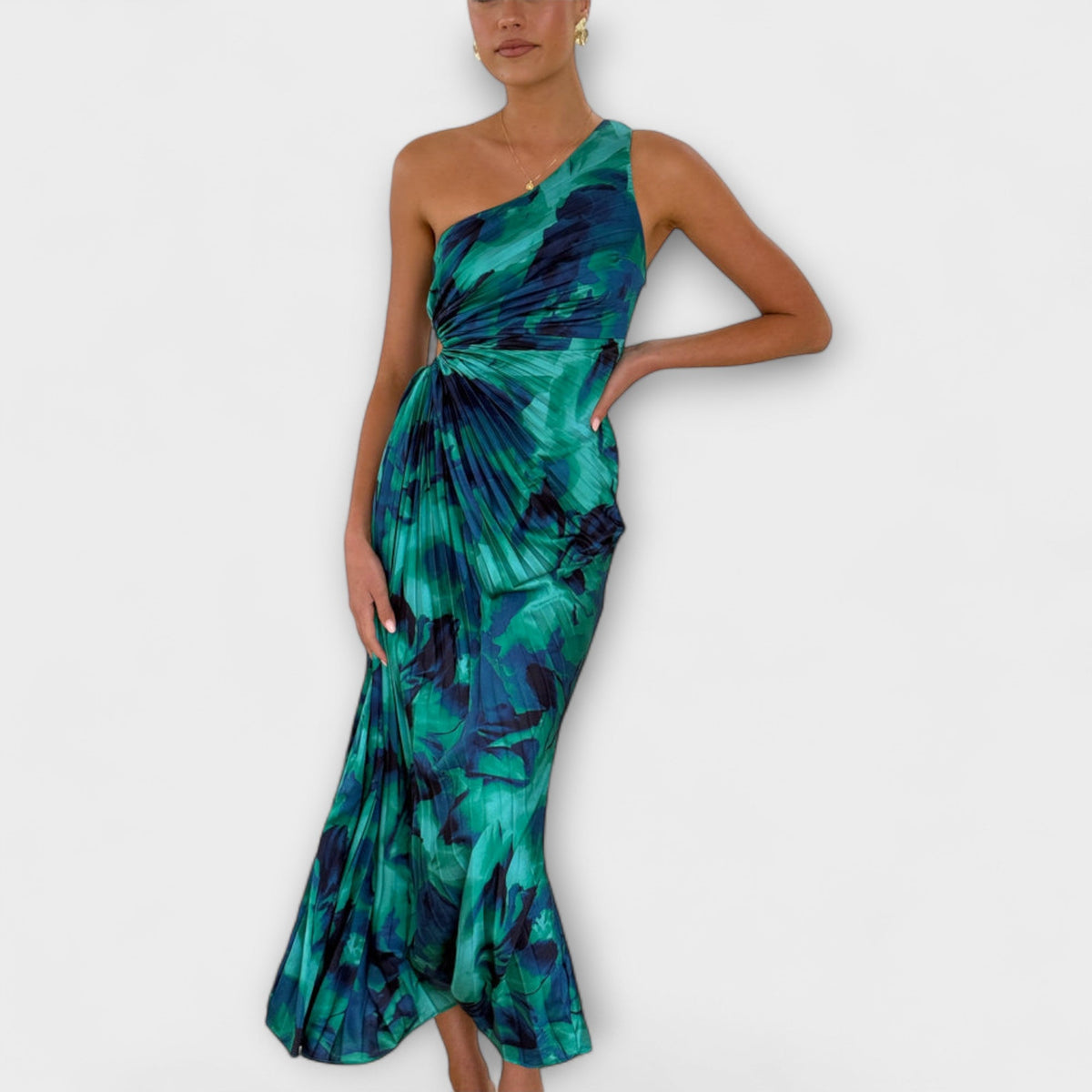 Style200™ | Sienna - Chic Cut-Out Maxi Dress for Events