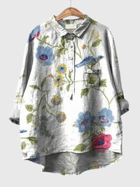 Valeria™ | Valeria™ - Floral Print Chiffon Blouse for Everyday Wear