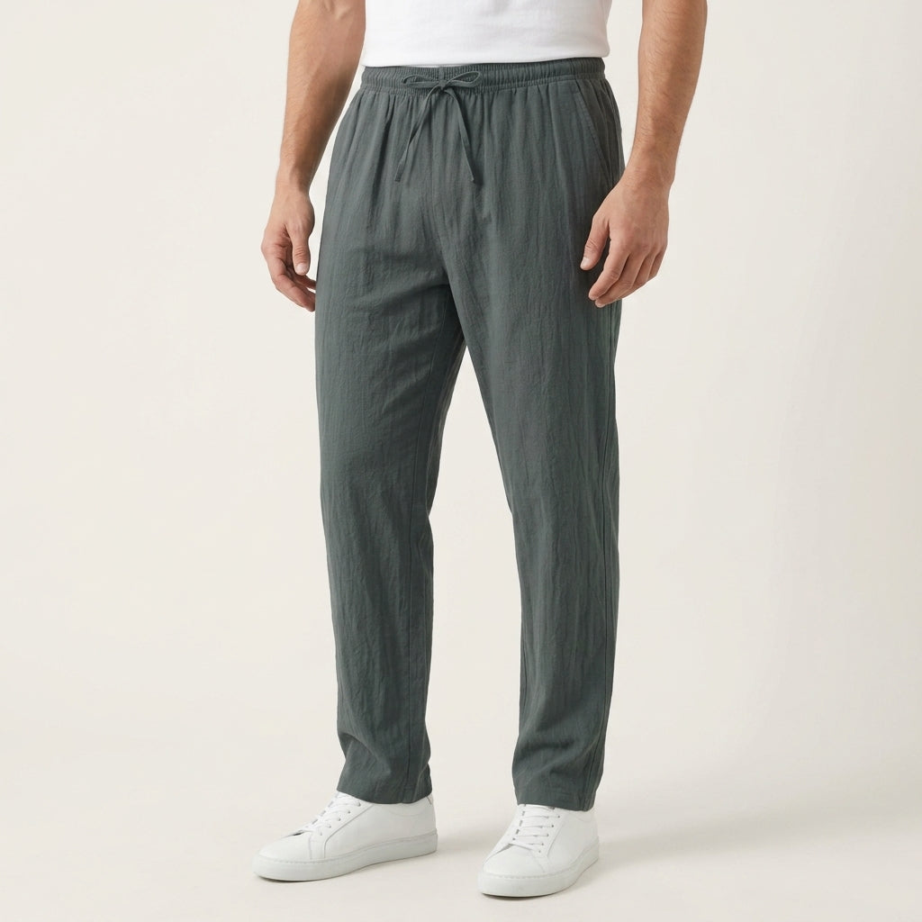 Montviro Linen-Look Trousers