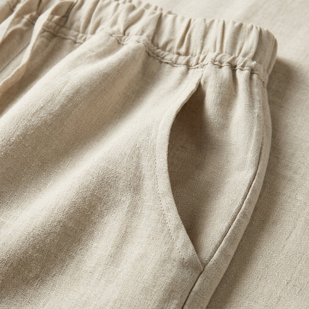 Montviro Linen-Look Trousers
