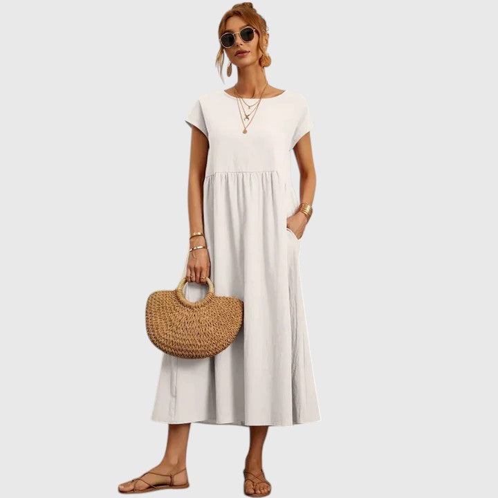 Fenella™ | Chic Midi Dress for Any Occasion