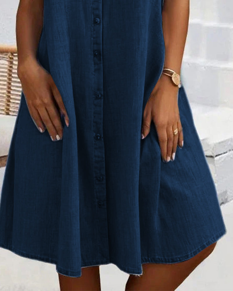 Élise | Short Sleeve Shirt Dress
