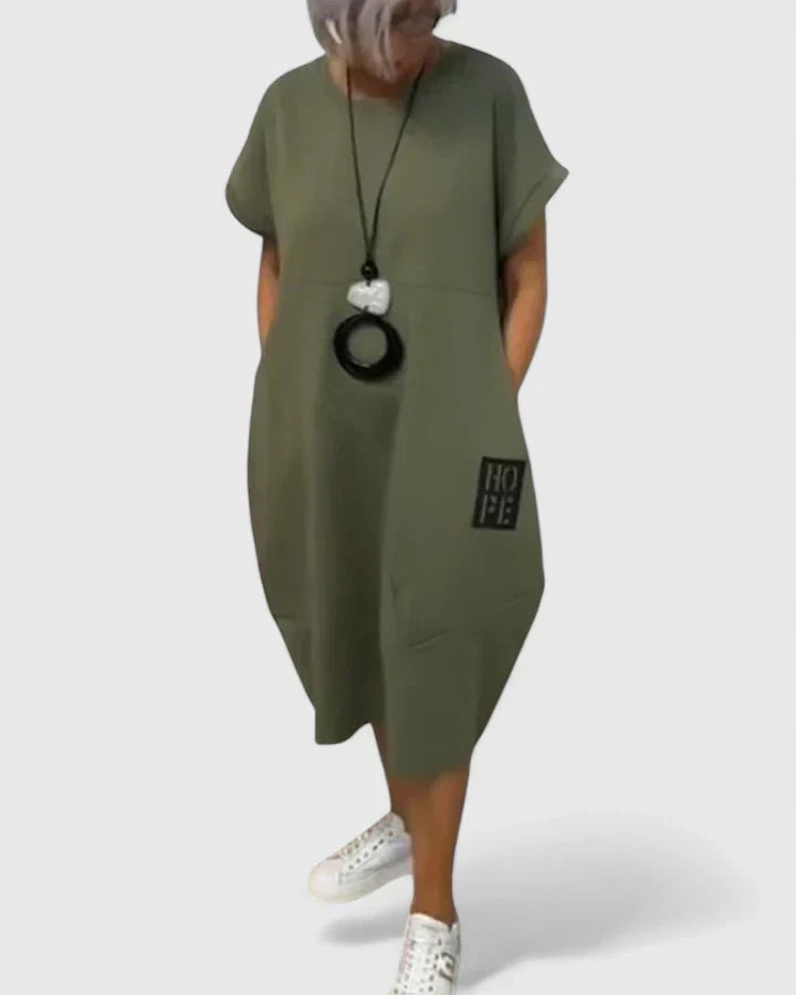 Thalyssiah™ | Chic Midi Dress for Any Occasion