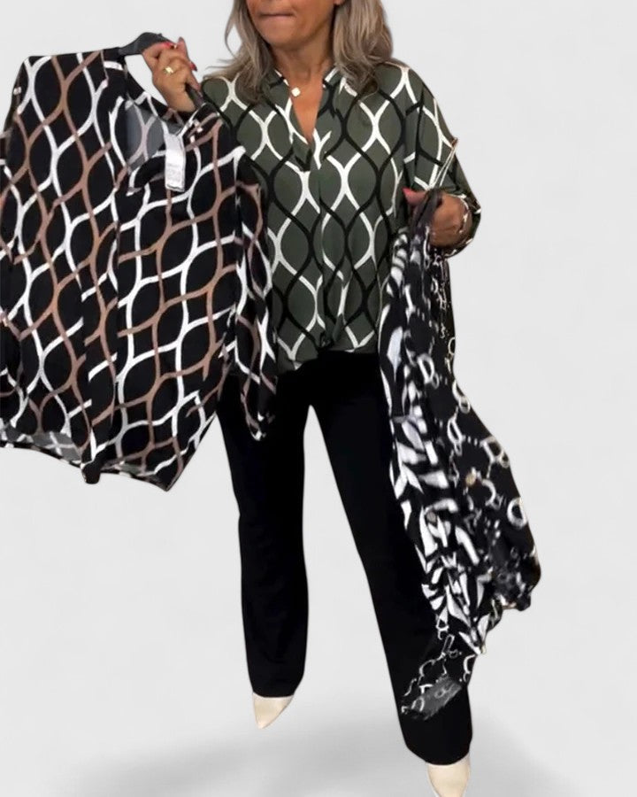Calindrah™ | Chic Blouse for Any Occasion