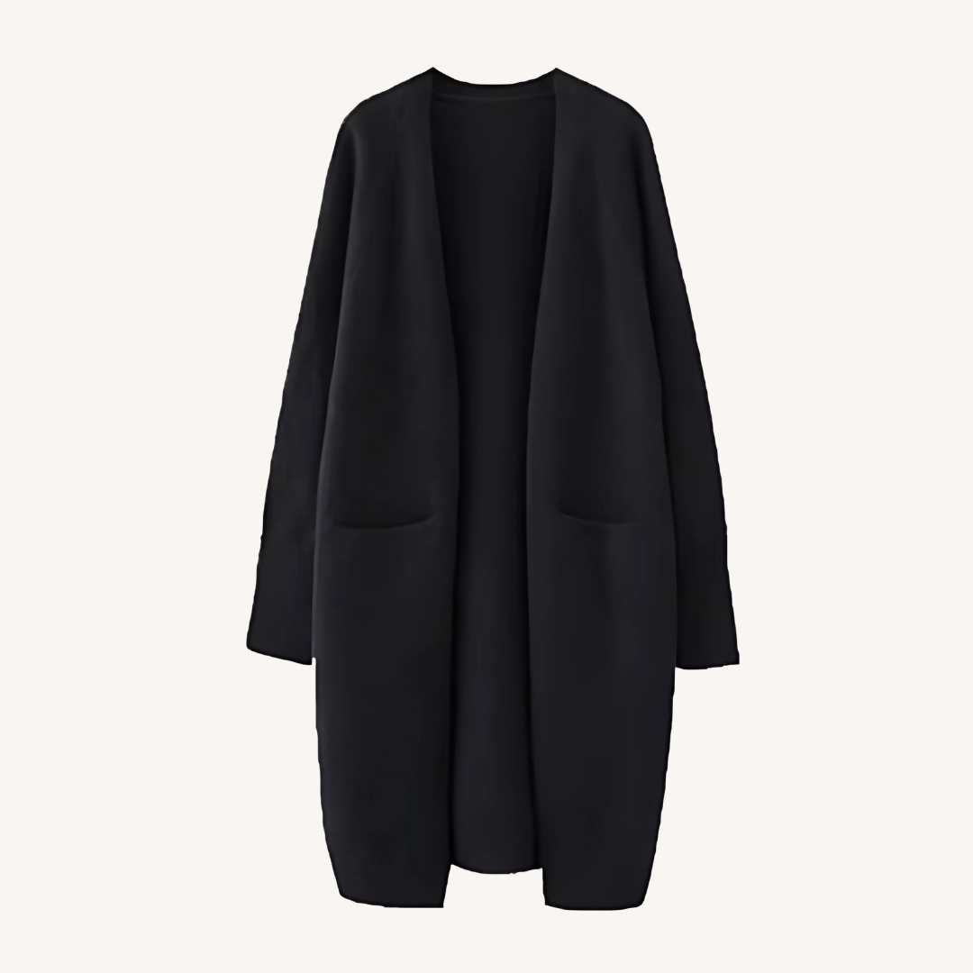 Sloane | Oversized Cardigan with Patch Pocket Detail