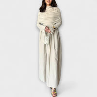 Style200™ | Jessica - Chic Pleated Dress for Everyday Wear