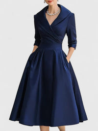 Yan™ | Chic Midi Dress for Any Occasion