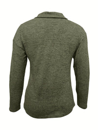 Quinn™ | Women's Half Zip Pullover Long Sleeve Casual Top