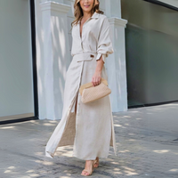 Amara™ | Elegant Maxi Dress with V-Neck