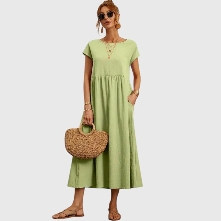 Fenella™ | Chic Midi Dress for Any Occasion