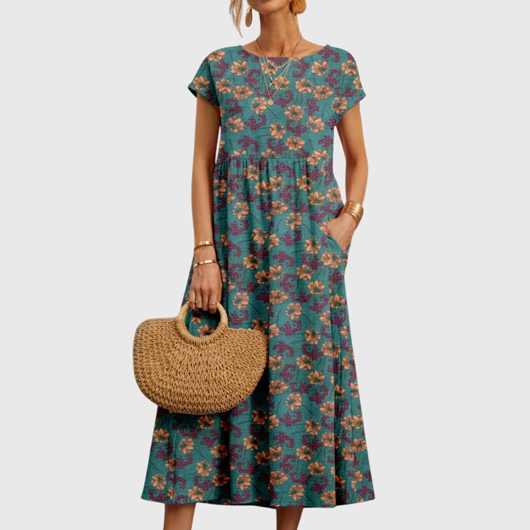 Valencia™ | Floral Print Dress for Any Occasion