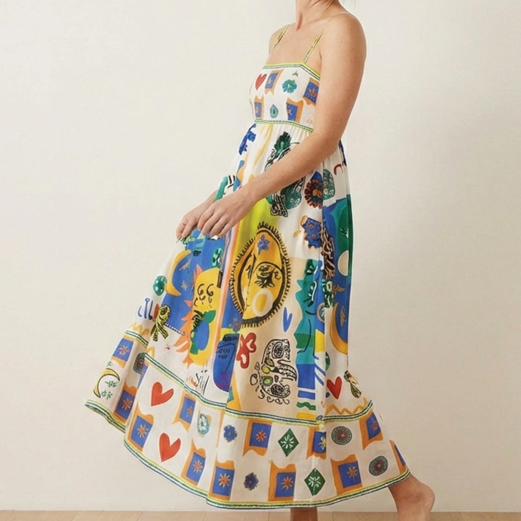 Blandine™ | Teresa - Linen Summer Dress