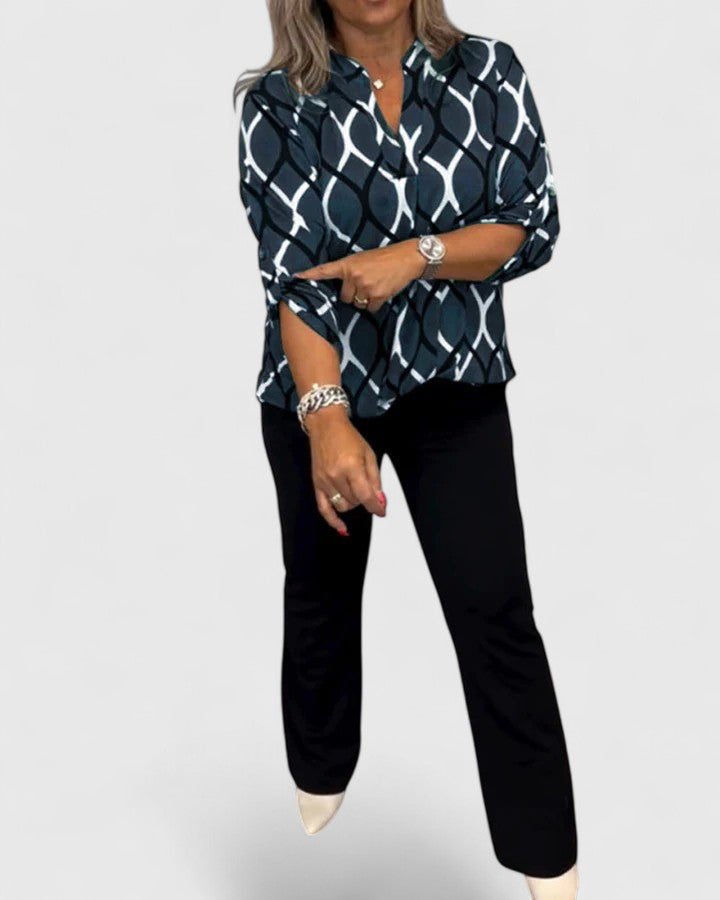 Hannah™ | Stylish Blouse for Any Occasion