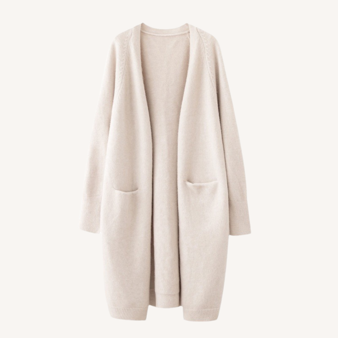 Sloane | Oversized Cardigan with Patch Pocket Detail