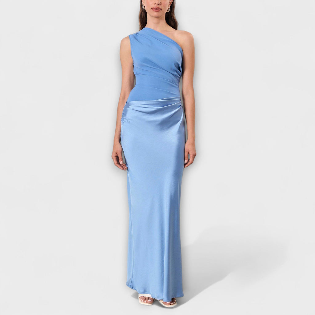 Yolanda™ | Chic One-Shoulder Pleated Prom Dress for Special Occasions