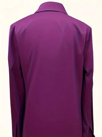 Eva™ | Premium V-Neck Satin Blouse