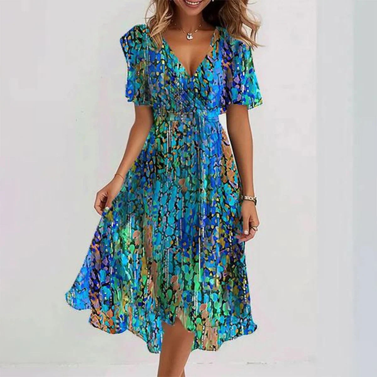 Presley | Wedding Guest Midi Dress