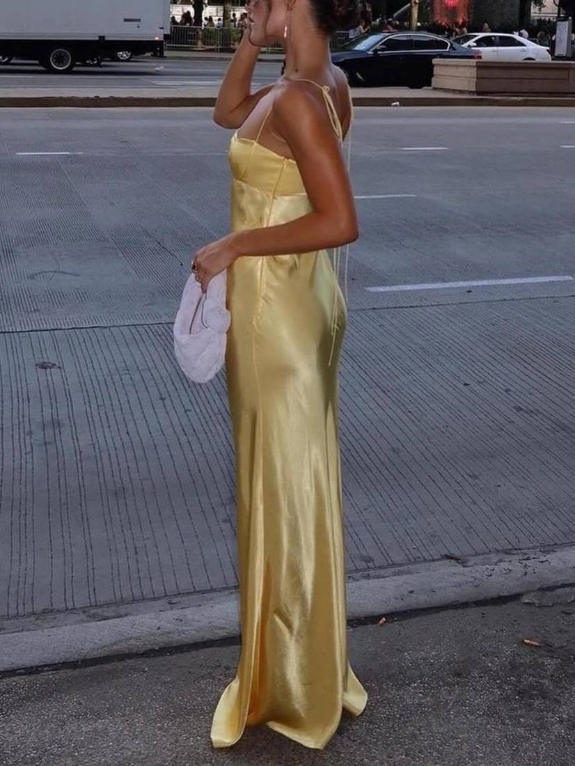 Geneviève™ | Wedding Guest Dress with Cut-Out Detail