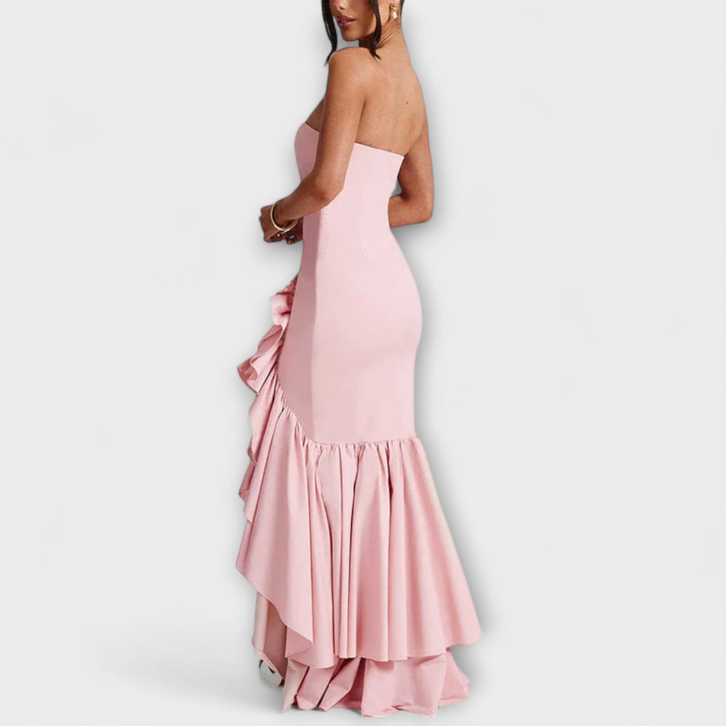 Style200™ | Zuri Off-Shoulder Maxi Dress for Chic Events