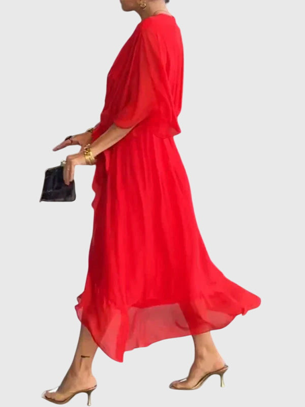 Bethany™ | Chic Evening Dress in Soft Fabric