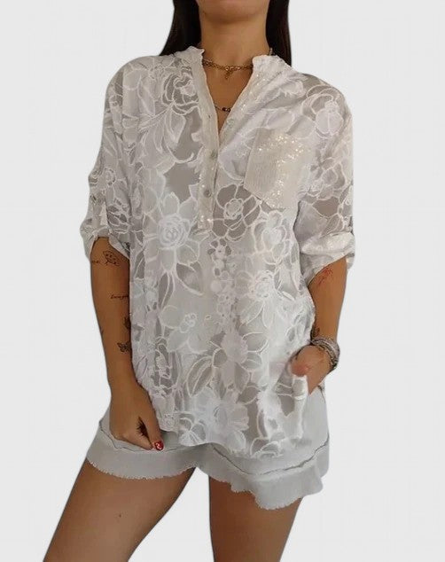 Rhezlynn™ | Chic Blouse for Work & Events