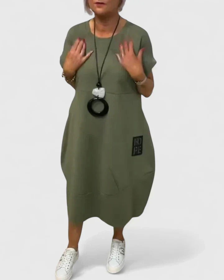 Thalyssiah™ | Chic Midi Dress for Any Occasion