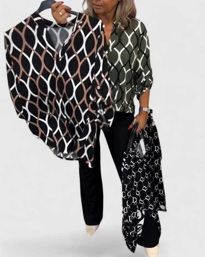 Hannah™ | Stylish Blouse for Any Occasion