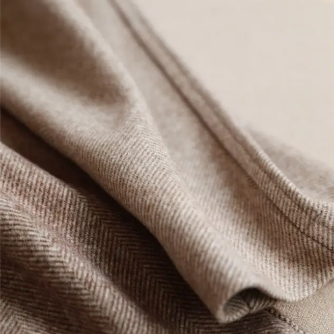 Harrow Herringbone Wool-Look Trousers